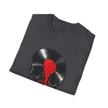 Dripping Vinyl Record T-Shirt