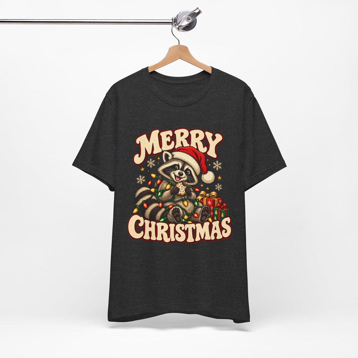 Merry Christmas Raccoon Tee