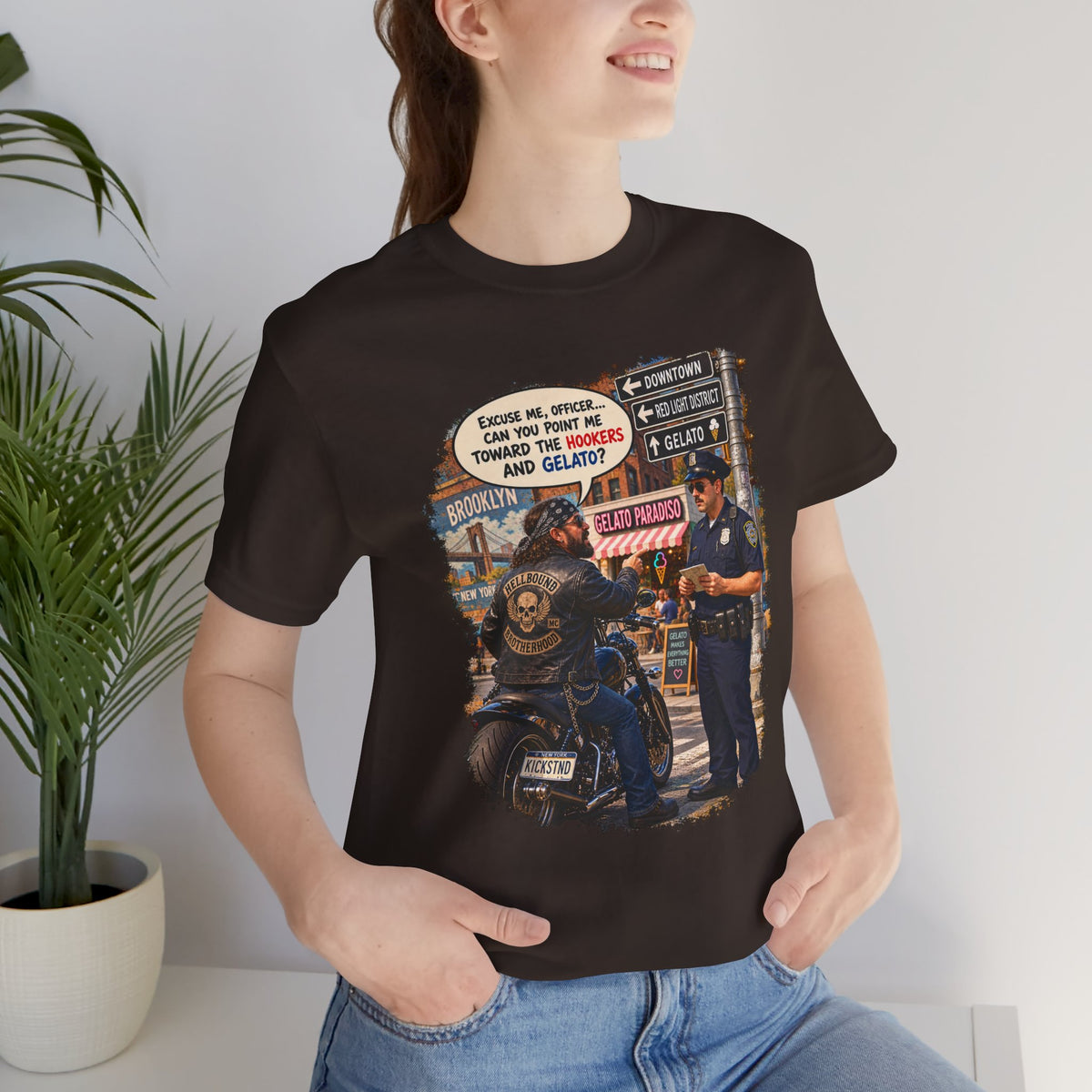 Motorcycle Rider Vintage Graphic Tee