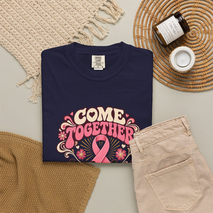 Breast Cancer Awareness 'Come Together for a Cure' T-Shirt