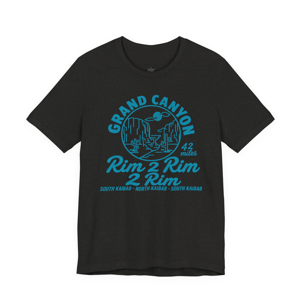 Grand Canyon Rim 2 Rim Graphic Tee — 42 Miles Adventure T-Shirt