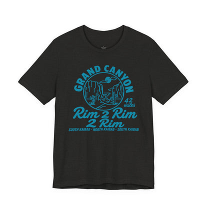 Grand Canyon Rim 2 Rim Graphic Tee — 42 Miles Adventure T-Shirt