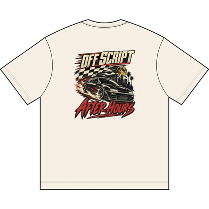 After Hours Racing T‑Shirt — Off Script Graphic Tee