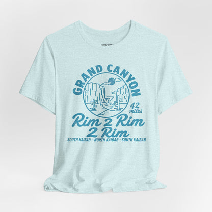 Grand Canyon Rim 2 Rim Graphic Tee — 42 Miles Adventure T-Shirt