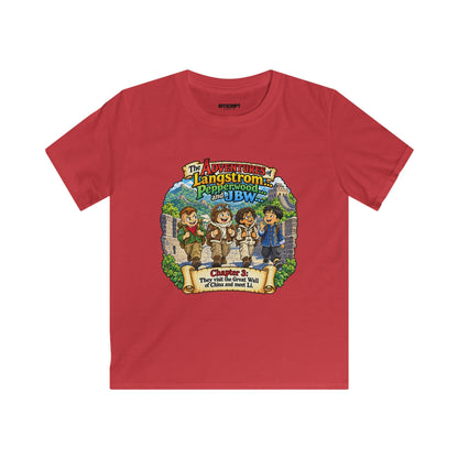 Kids Tee — 'The Adventures of Langstrom & Pepperwood' Storybook Graphic