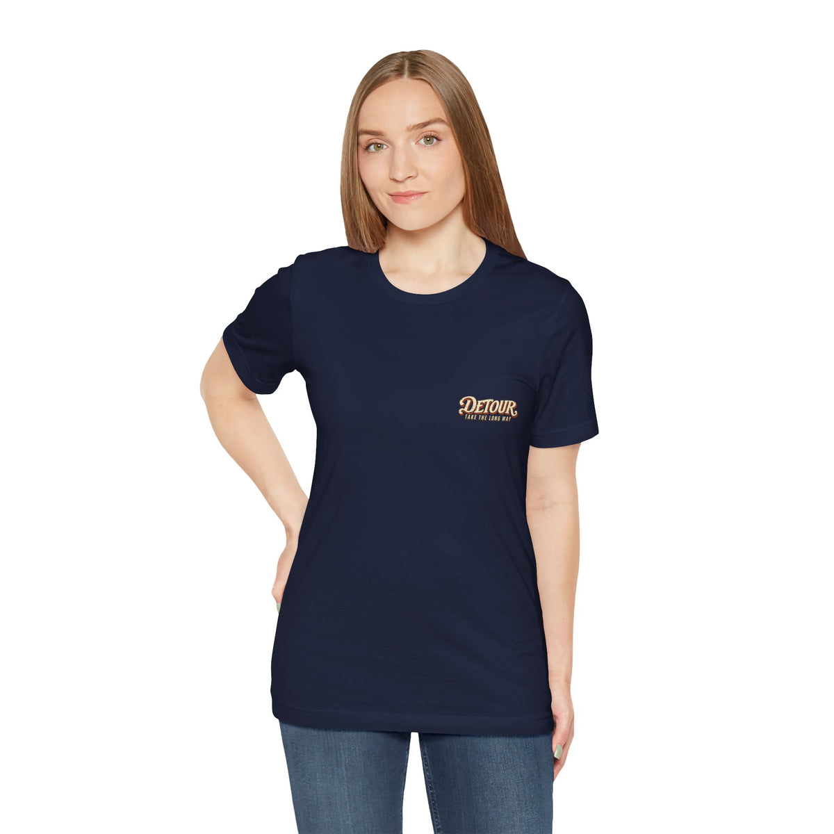 Detour Take the Long Way Tropical Adventure T-Shirt