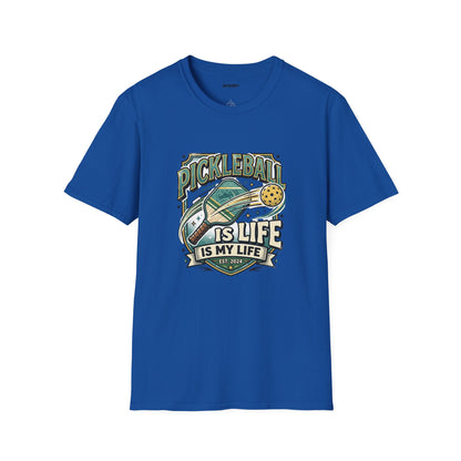 Pickleball Is Life T-Shirt — Retro Paddle & Ball Graphic Tee for Players