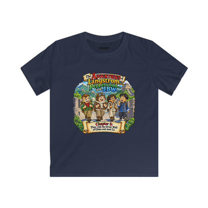 Kids Tee — 'The Adventures of Langstrom & Pepperwood' Storybook Graphic