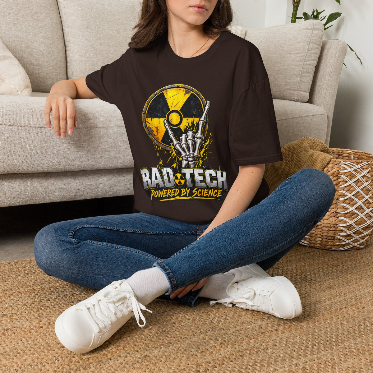 Bad Tech T-Shirt — Powered by Science Radioactive Logo Tee