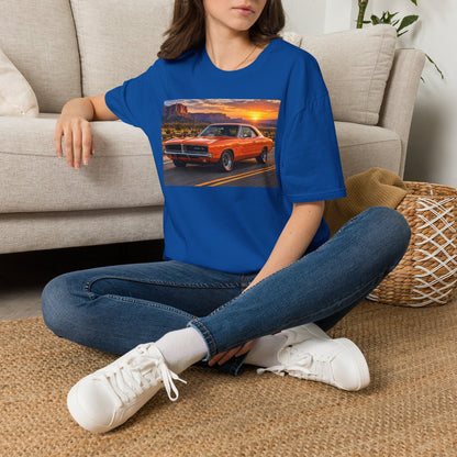 Classic Muscle Car Sunset T-Shirt