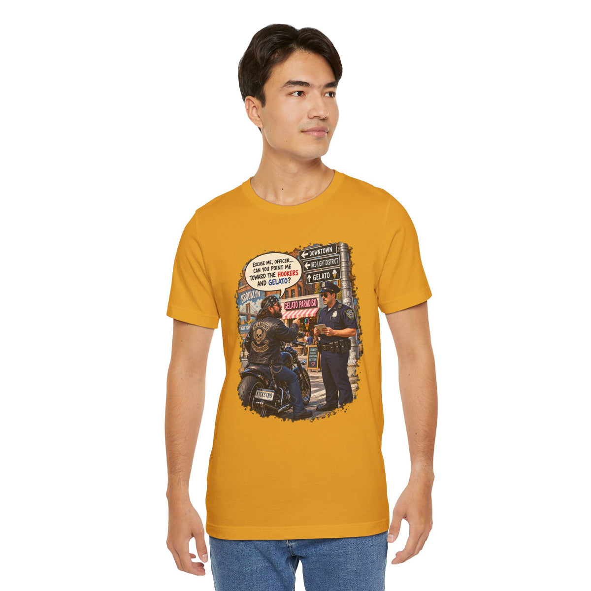 Motorcycle Rider Vintage Graphic Tee