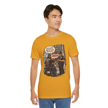 Motorcycle Rider Vintage Graphic Tee