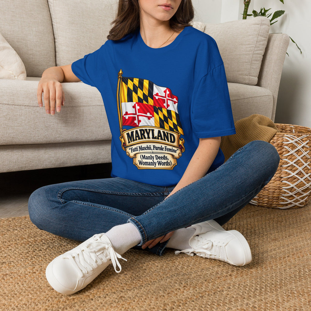 Maryland Flag T-Shirt — State Pride Graphic Tee