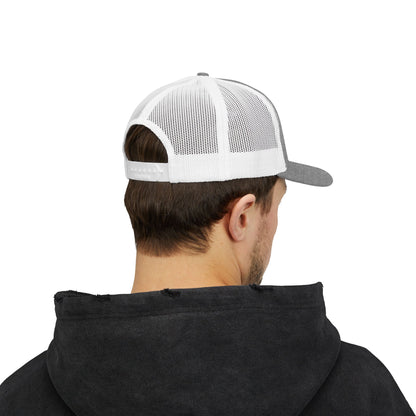 Cowboy Hat Snapback Trucker Cap – Western Rodeo Mesh Back Hat
