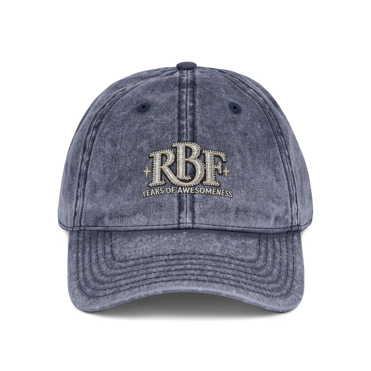 Vintage Embroidered Baseball Cap — RBF Crest