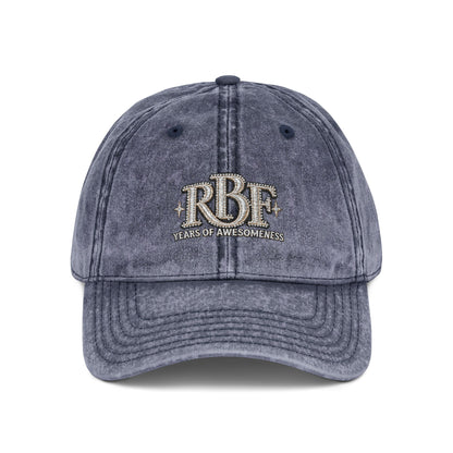 Vintage Embroidered Baseball Cap — RBF Crest