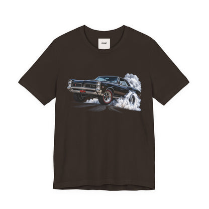 Vintage Muscle Car Tee — Burnout Classic Car Graphic T-Shirt