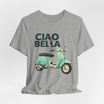 Ciao Bella Vespa Scooter Graphic T-Shirt