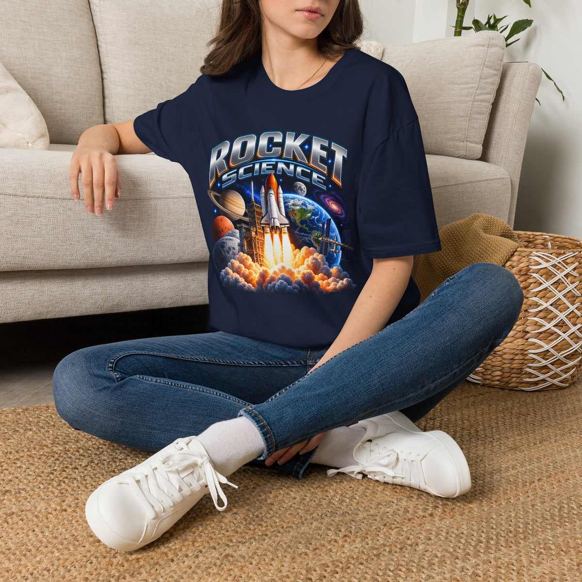 Rocket Science T-Shirt — Vintage Space Shuttle Graphic Tee