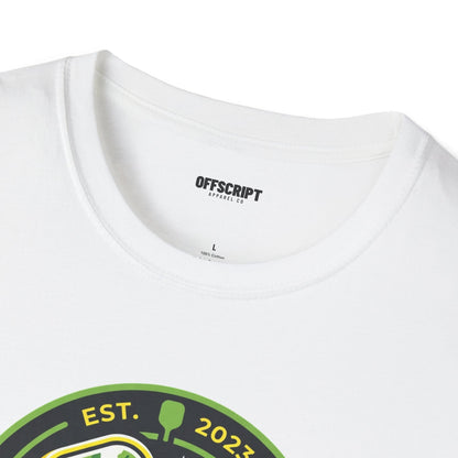 Pickleball Retro Crest T-Shirt — 'Pickleball' Vintage Logo Tee