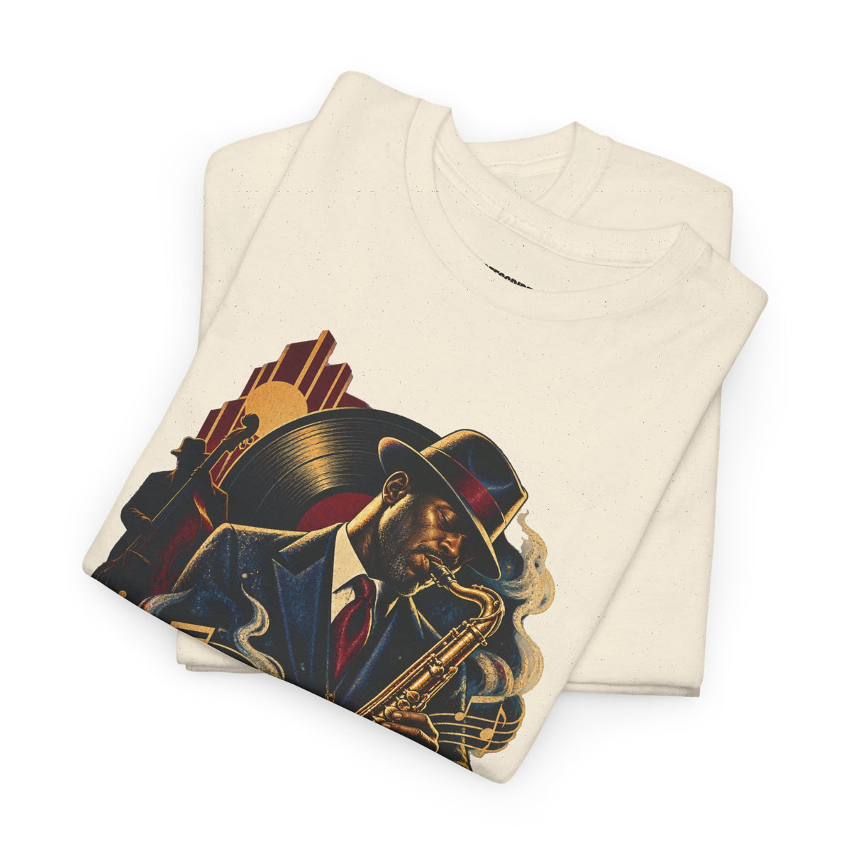 Saxophone Jazz Musician T-Shirt — Vintage Sax Player Tee