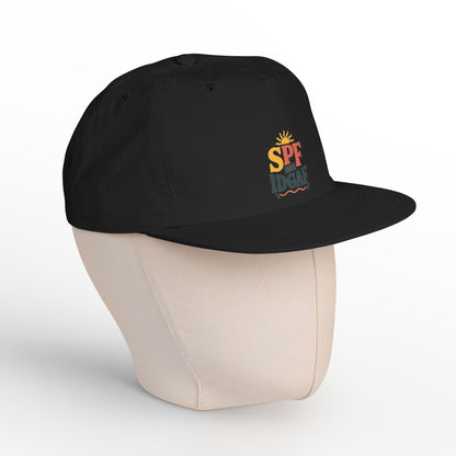 SPF IDGAF Surf Cap | Retro Sun Typography Hat