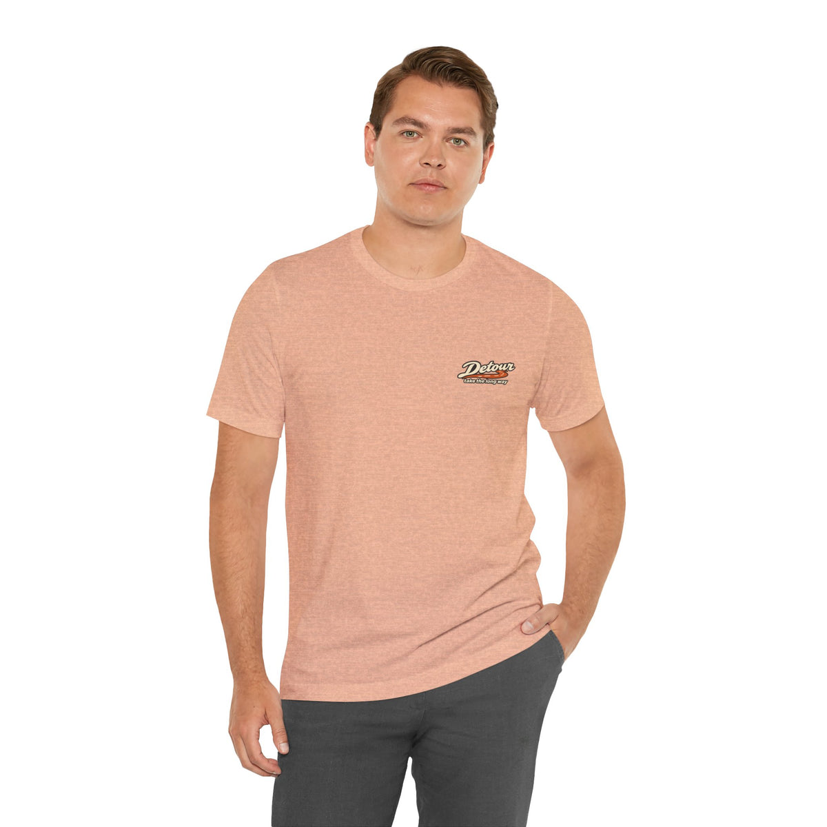 Detour Adventure Tee — 'Take the Long Way' Graphic T‑Shirt