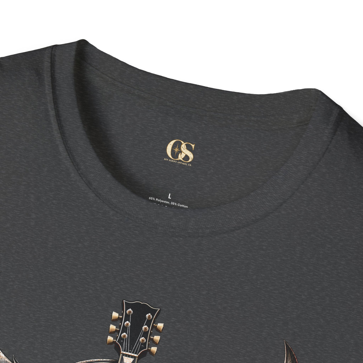 Rock 'n' Roll Guitar Wings T-Shirt — Vintage Electric Guitar Music Tee