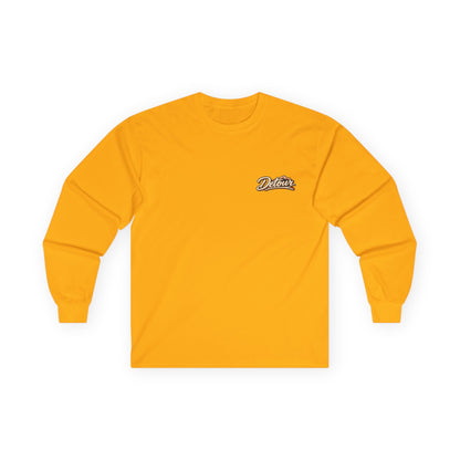Detour Classic Car Long Sleeve Tee – 'Take The Long Way' Vintage Hot Rod Shirt