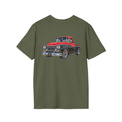 Vintage Blue Pickup T‑Shirt — Classic Retro Truck Graphic Tee
