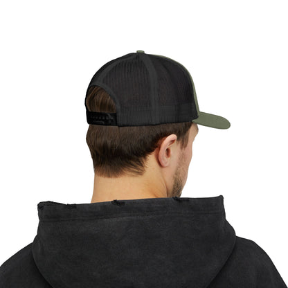 Cowboy Hat Snapback Trucker Cap – Western Rodeo Mesh Back Hat