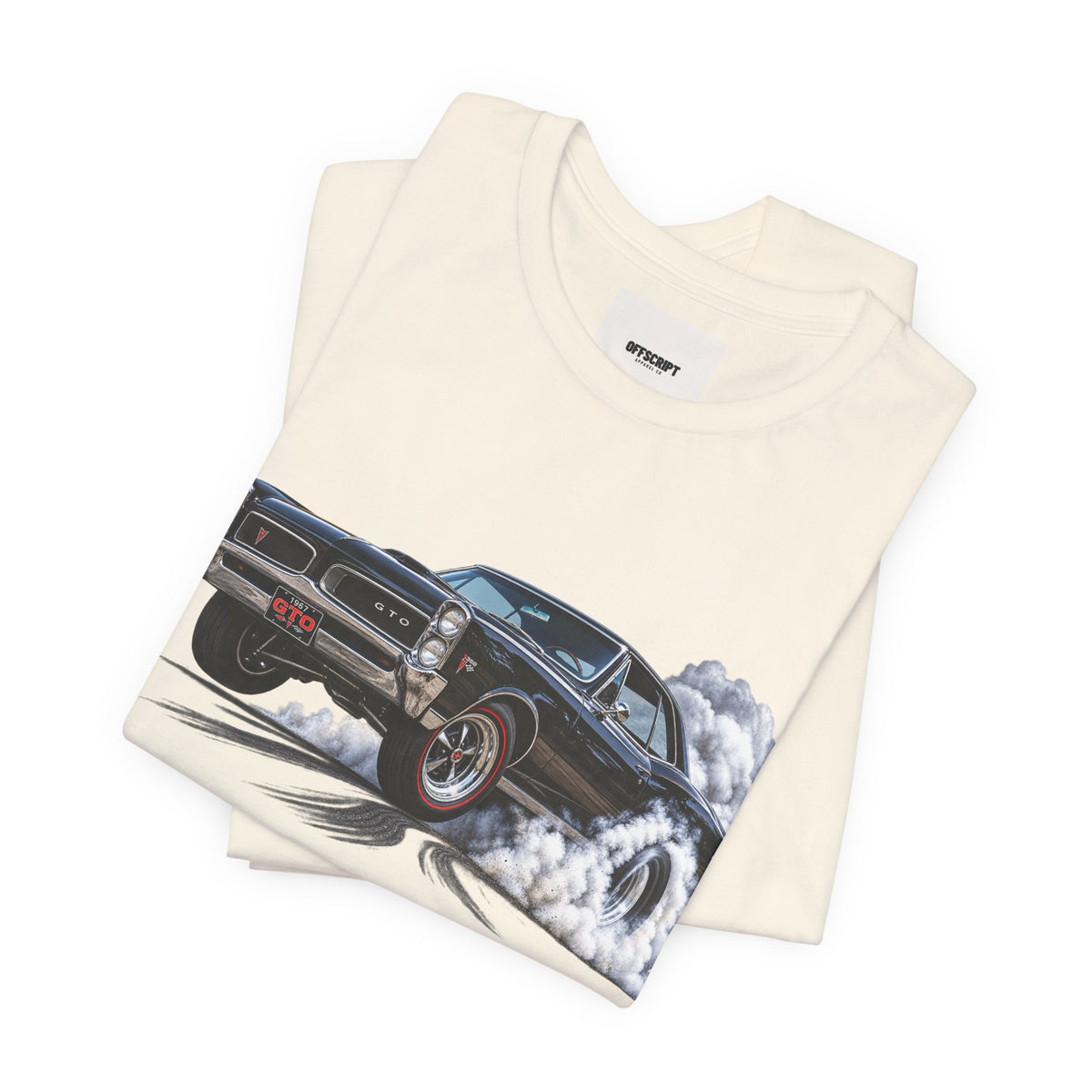 Vintage Muscle Car Tee — Burnout Classic Car Graphic T-Shirt