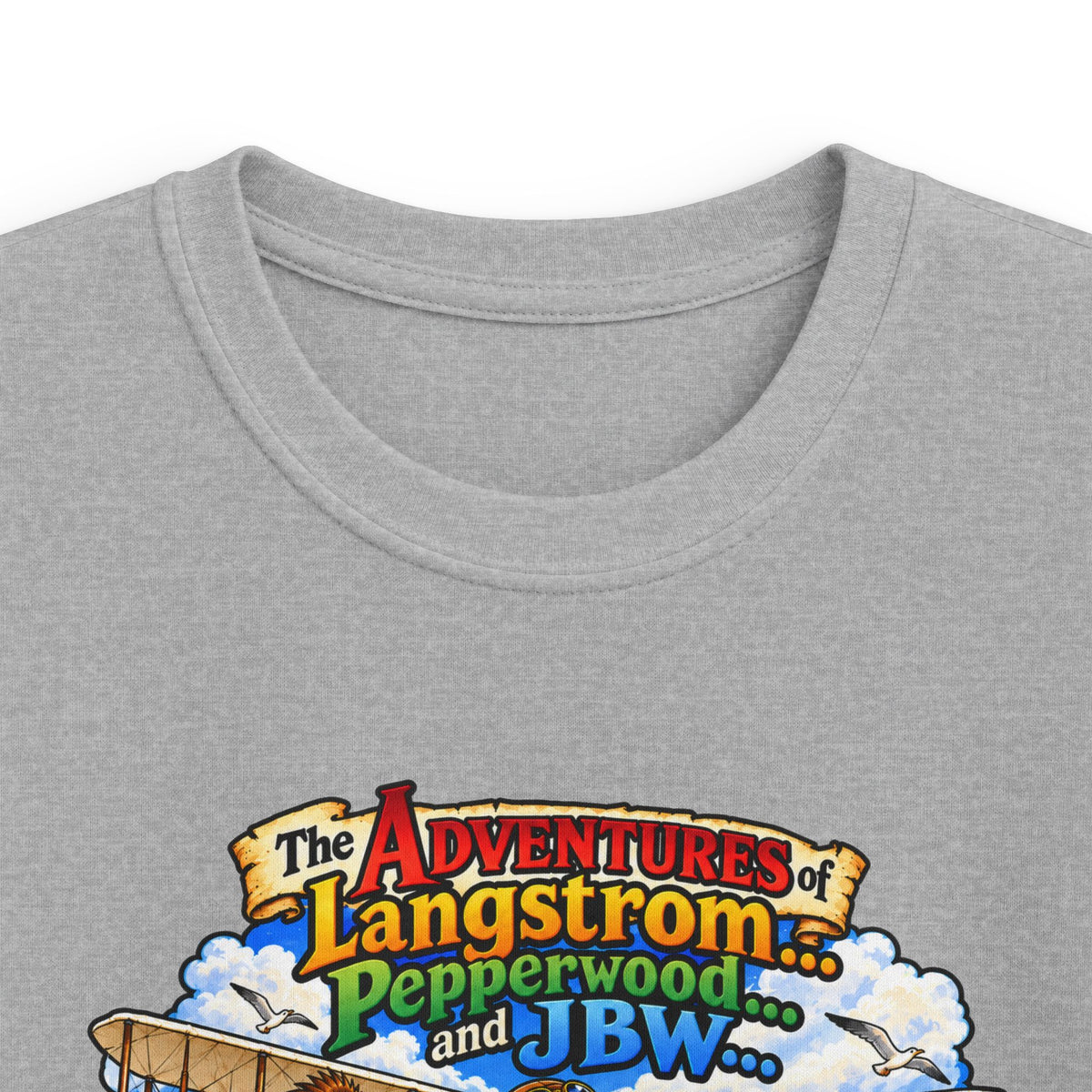 Kids Adventure Tee — Langstrom's Pepperwood J.B.W.S. Vintage Nature Graphic