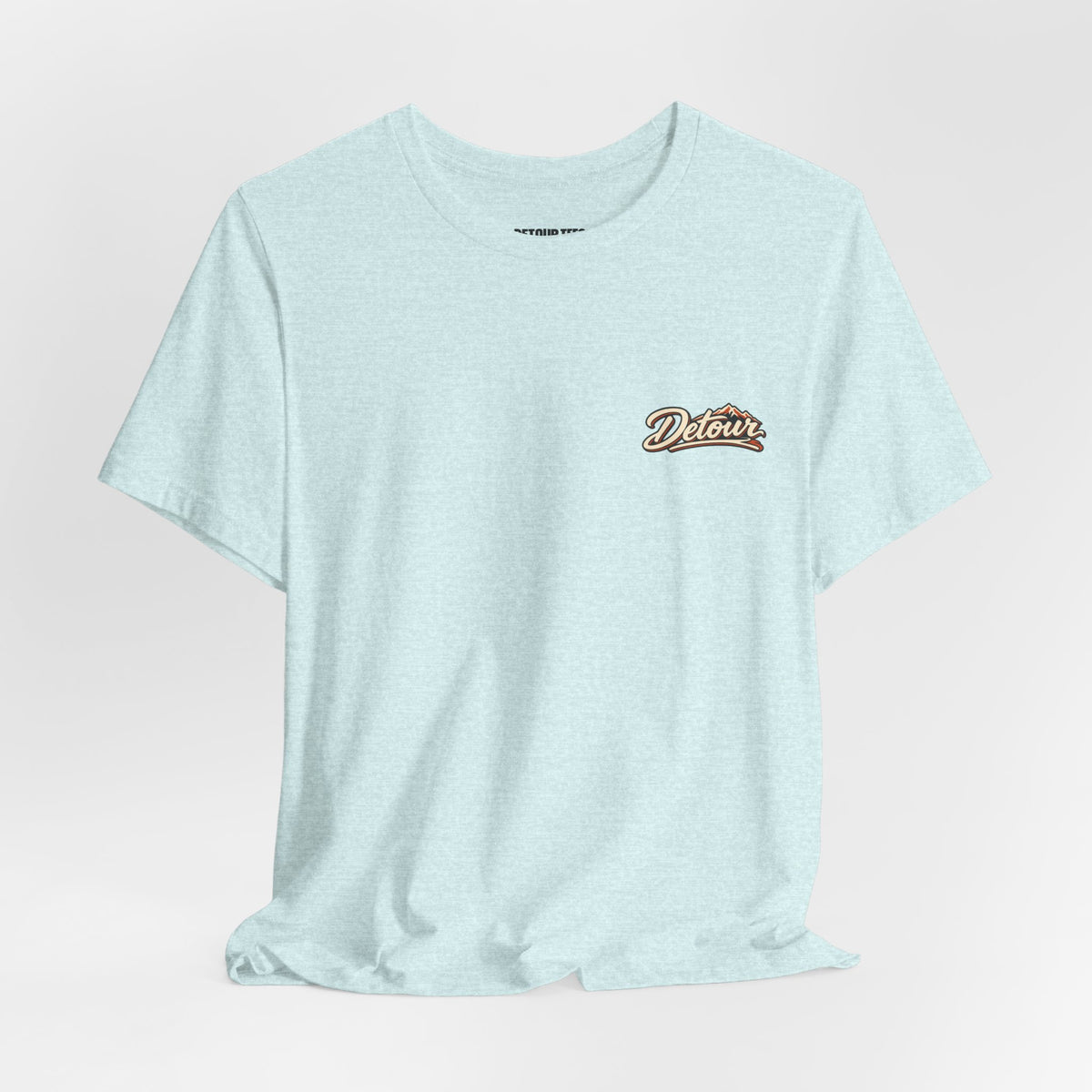 Detour Graphic Tee — 'Detour: Take the Long Way' Vintage Road Trip T‑Shirt