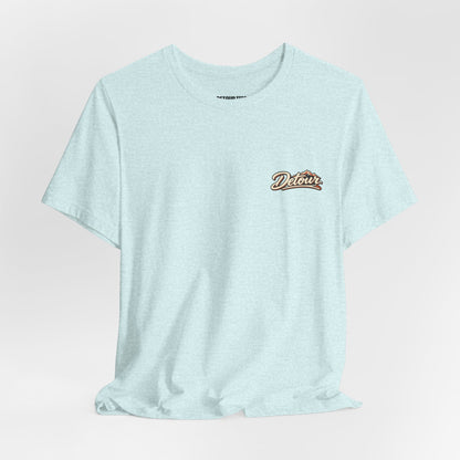 Detour Graphic Tee — 'Detour: Take the Long Way' Vintage Road Trip T‑Shirt