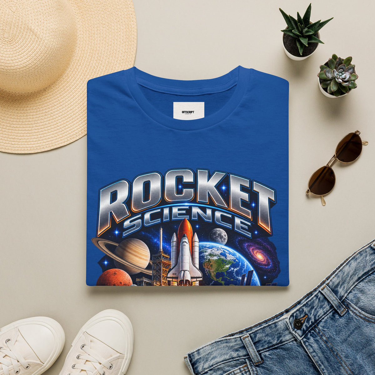 Rocket Science T-Shirt — Vintage Space Shuttle Graphic Tee
