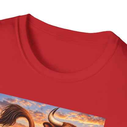 Bullseye Bull Cartoon T-Shirt