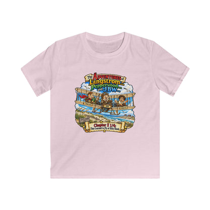 Kids Adventure Tee — Langstrom's Pepperwood J.B.W.S. Vintage Nature Graphic