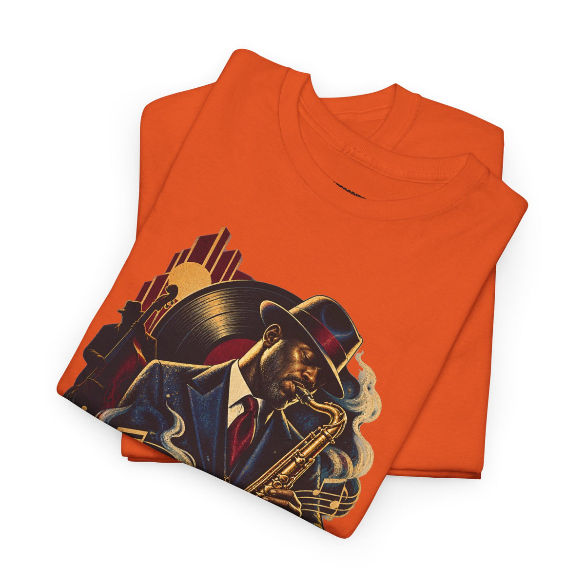 Saxophone Jazz Musician T-Shirt — Vintage Sax Player Tee
