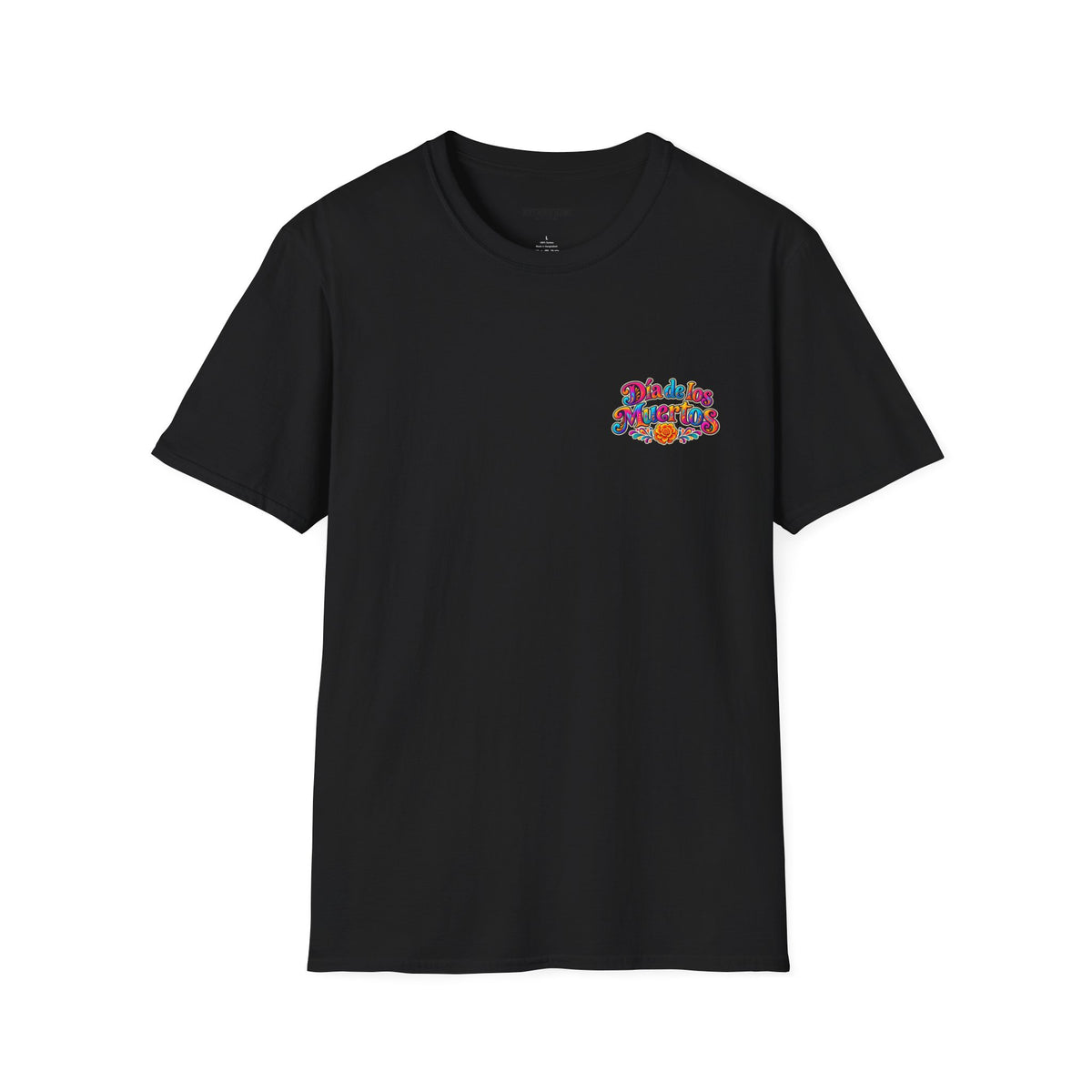 Sugar Skull T-Shirt — Colorful Day of the Dead Floral Skull Tee