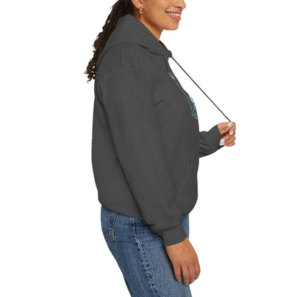 Snowboarding Hoodie – "Snowboarding Life" Graphic Pullover with Backboarder Illustration