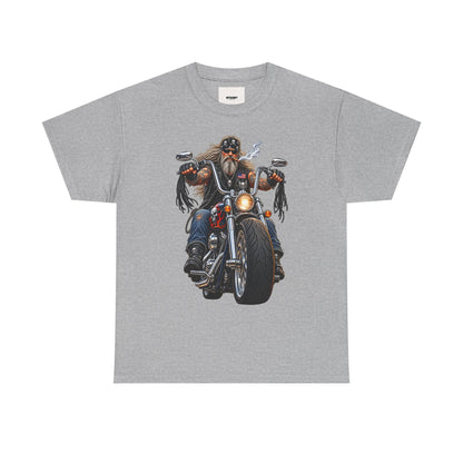 Biker Motorcycle Rider Graphic Tee — Vintage Road Rebel T‑Shirt