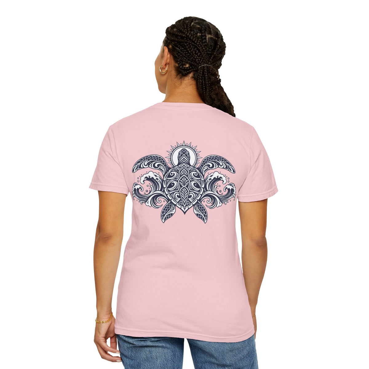 Sacred Sea Turtle Mandala T-Shirt