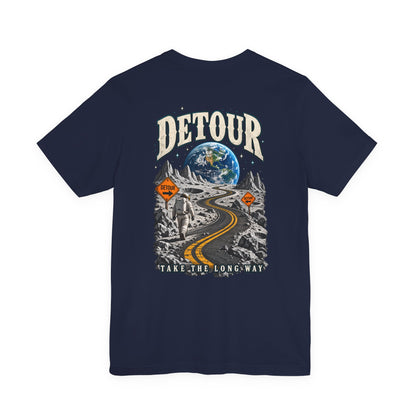 Detour Adventure Tee — 'Take the Long Way' Graphic T‑Shirt