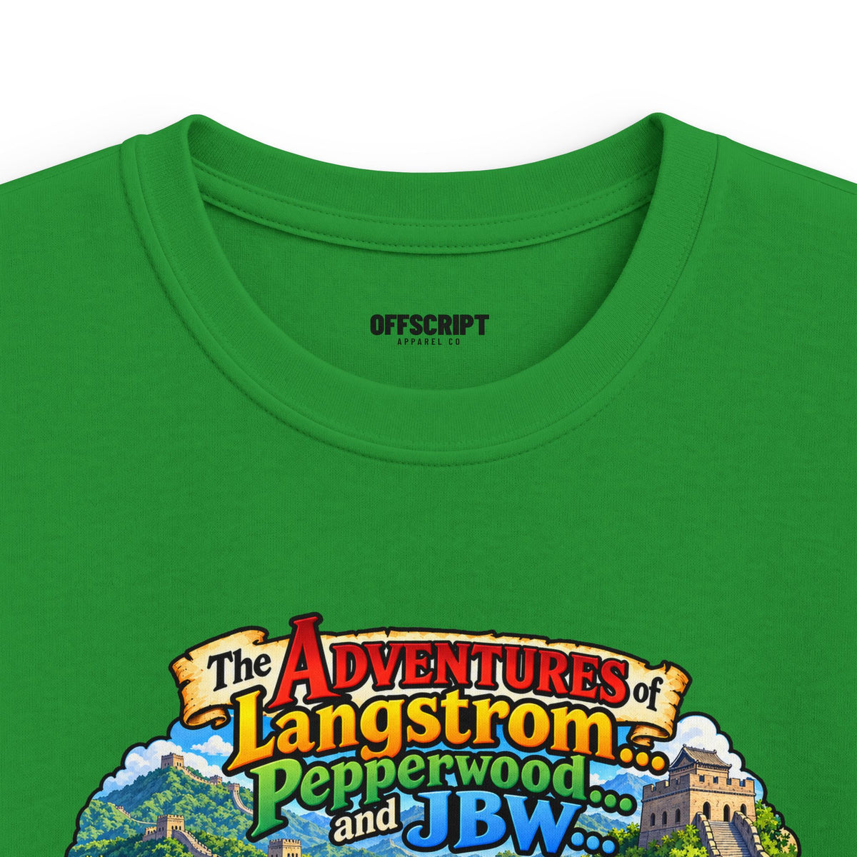 Kids Tee — 'The Adventures of Langstrom & Pepperwood' Storybook Graphic