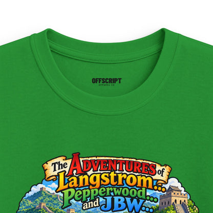 Kids Tee — 'The Adventures of Langstrom & Pepperwood' Storybook Graphic