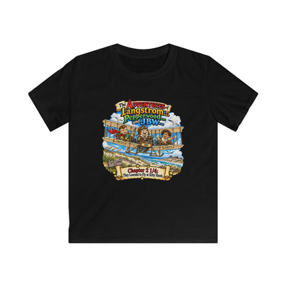 Kids Adventure Tee — Langstrom's Pepperwood J.B.W.S. Vintage Nature Graphic