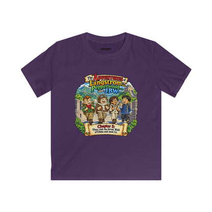 Kids Tee — 'The Adventures of Langstrom & Pepperwood' Storybook Graphic