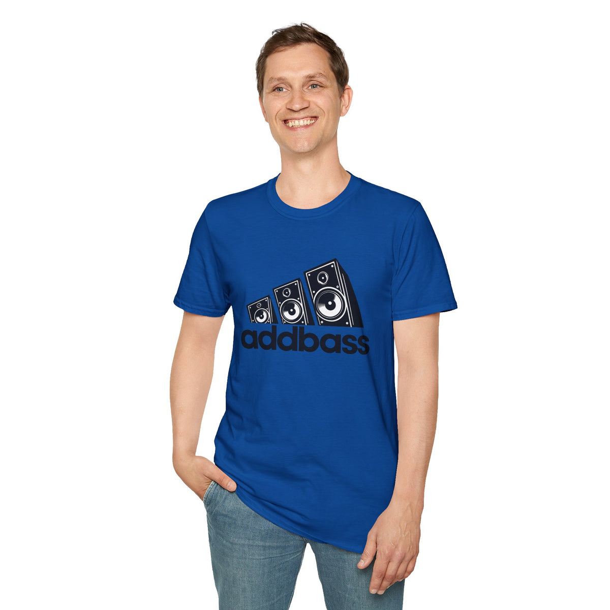 Addbass Speaker Graphic Music T-Shirt