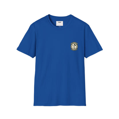 Fairway Social Club Golf T-Shirt — 'Play the Long Game' Vintage Golf Graphic